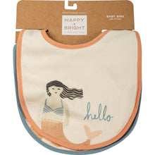 Load image into Gallery viewer, Mermaid Bib Set
