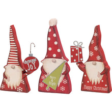 Load image into Gallery viewer, Christmas Gnome Shelf Sitter
