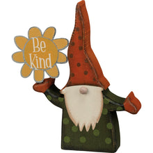 Load image into Gallery viewer, Be Kind Gnome Shelf Sitter
