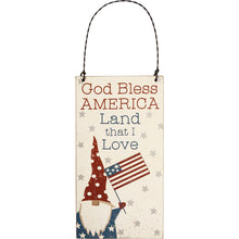 Load image into Gallery viewer, Patriotic Gnome Ornament
