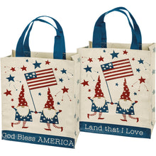 Load image into Gallery viewer, Every Day Tote - Patriotic Gnomes
