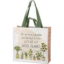 Load image into Gallery viewer, Market Tote - Let's Go Buy More Plants

