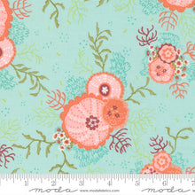 Load image into Gallery viewer, Moda Fabrics - The Sea and Me - Ocean Botanical Seafoam - 1/2 YARD CUT
