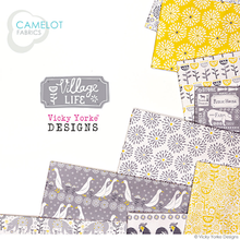 Load image into Gallery viewer, Camelot Fabrics - Village Life - 10" Squares
