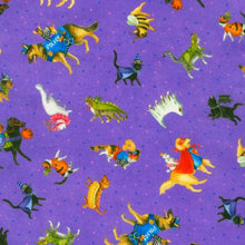 Load image into Gallery viewer, Robert Kaufman - Trick or Treat - Dogs and Cats Gumdrop - 1/2 YARD CUT
