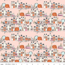 Load image into Gallery viewer, Riley Blake - Spooky Schoolhouse Potions Class Blush - 1/2 YARD CUT
