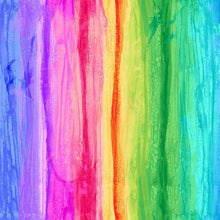 Load image into Gallery viewer, Timeless Treasures - Rainbow Dream Stripe - CD8206 - Multi Blender Stripe - 1/2 YARD CUT - Dreaming of the Sea Fabrics
