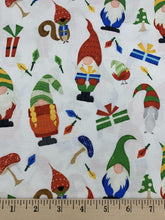 Load image into Gallery viewer, David Textiles - Gnomes and Presents - 1/2 YARD CUT - Dreaming of the Sea Fabrics
