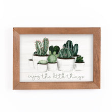 Load image into Gallery viewer, Enjoy the Little Things Framed Art
