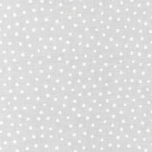 Load image into Gallery viewer, Robert Kaufman - Mini Madness - White on White Spots - 1/2 YARD CUT
