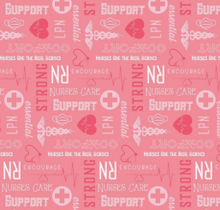 Load image into Gallery viewer, Riley Blake - Nurse - Pink - 1/2 YARD CUT
