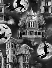Load image into Gallery viewer, End of Bolt - Witches Flying and Haunted Houses - 34"
