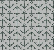 Load image into Gallery viewer, gray grey anchors high tide beach ship boat yacht ocean sea sailor navy light end of bolt Windham fabrics
