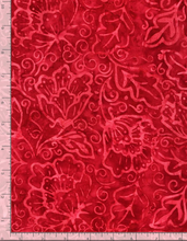 Load image into Gallery viewer, Timeless Treasures - Tonga Batik Stamped Floral Outlines Joy - 1/2 YARD CUT
