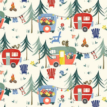 Load image into Gallery viewer, Michael Miller - Camp Grounds - 1/2 YARD CUT
