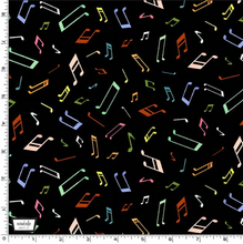 Load image into Gallery viewer, Michael Miller - Musical Notes - 1/2 YARD CUT
