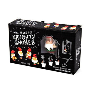 mini plant pot gnomes Mini Plant Pot Naughty Gnomes – Dreaming of the Sea Fabrics