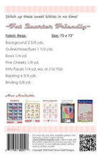 Load image into Gallery viewer, Patchwork Kitty Quilt Pattern - Dreaming of the Sea Fabrics
