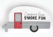 Load image into Gallery viewer, Campers Have S'more Fun Shelf Sitter
