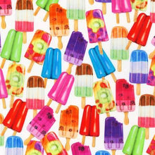 Load image into Gallery viewer, Robert Kaufman - Sweet Tooth - Sweet Popsicles - 1/2 YARD CUT - Dreaming of the Sea Fabrics
